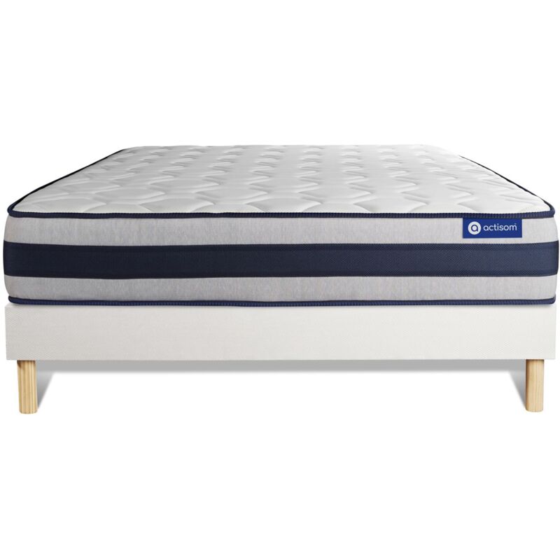 

Pack colchón Actimemo ergo 150x190cm + Somier multiláminas, espuma viscoelástica, 5 zonas de confort
