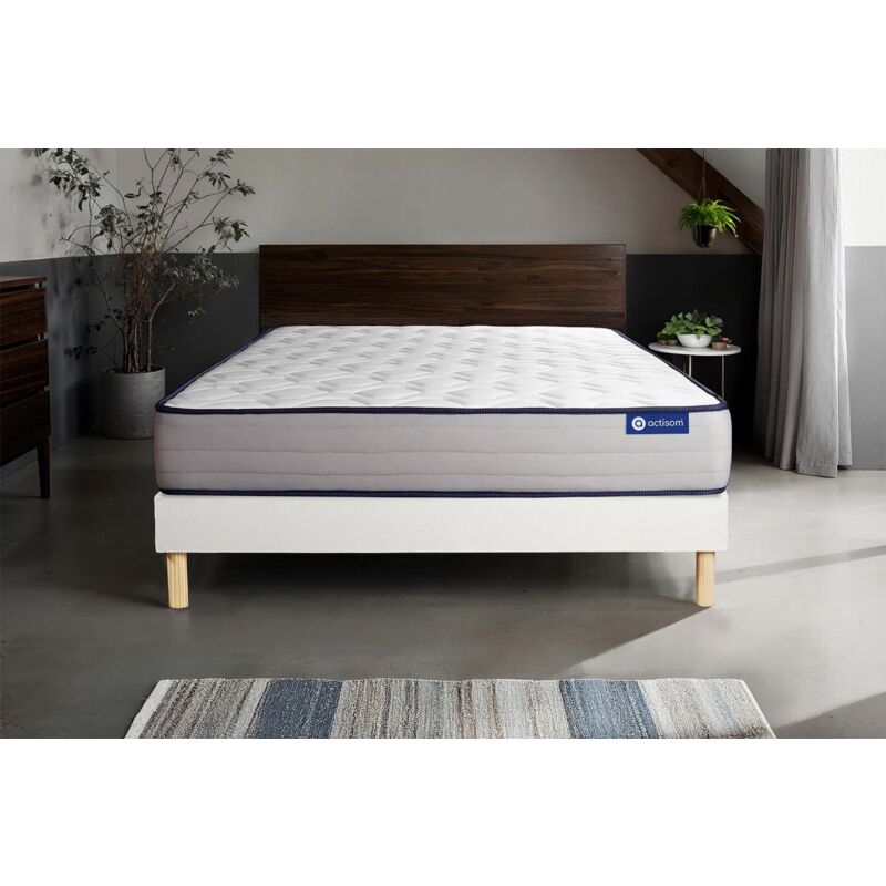 

Pack colchón Actimemo form 120x195cm + Somier multiláminas, espuma viscoelástica, 5 zonas de confort