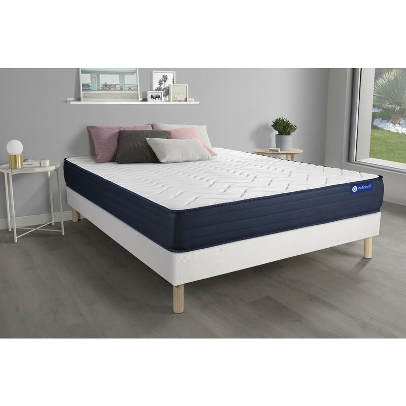 

Pack colchón Actimemo life 120x210cm + Somier multiláminas, espuma viscoelástica, 5 zonas de confort