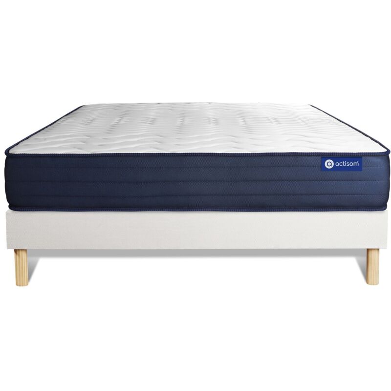 

Pack colchón Actimemo life 180x210cm + Somier multiláminas, espuma viscoelástica, 5 zonas de confort