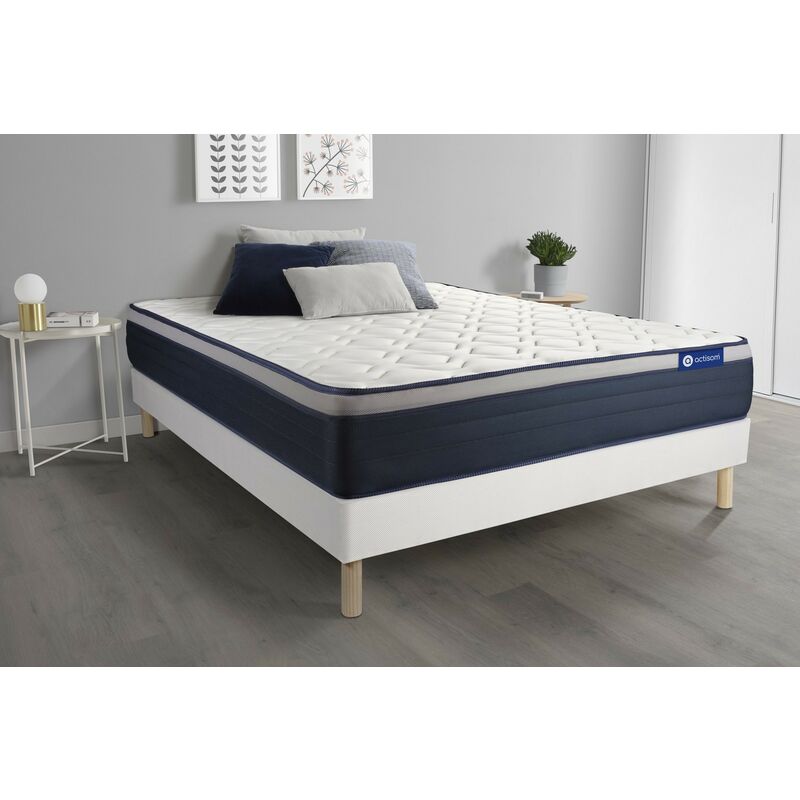 

Pack colchón Actimemo max 180x200cm + Somier multiláminas, espuma viscoelástica, 7 zonas de confort