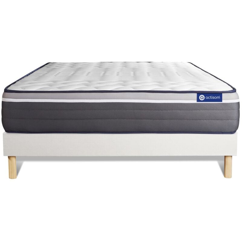 

Pack colchón Actimemo plus 135x190cm + Somier multiláminas, espuma viscoelástica, 7 zonas de confort