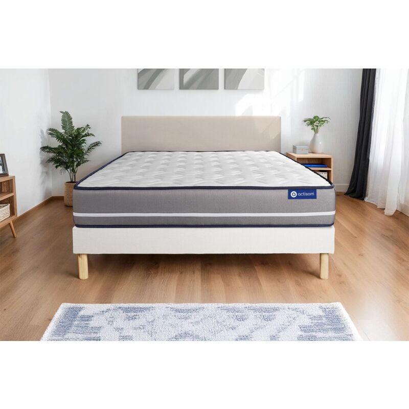 

Pack colchón Actimemo pur 120x210cm + Somier multiláminas, espuma viscoelástica, 3 zonas de confort