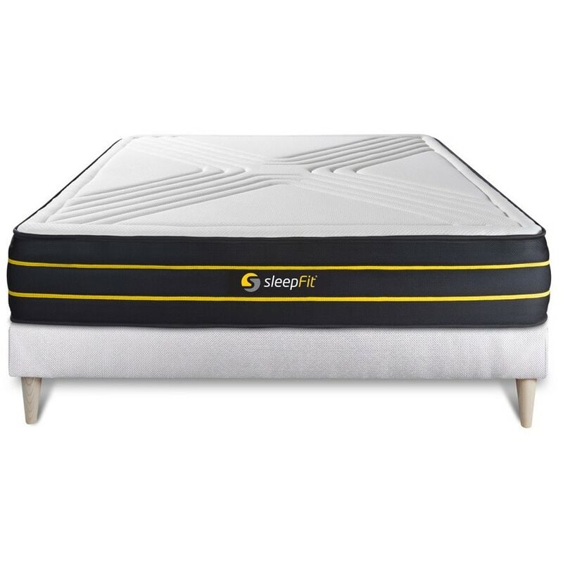 

Pack colchón ULTRA 150x200cm + Somier multiláminas, espuma viscoelástica y micromuelles ensacados , 7 zonas de confort