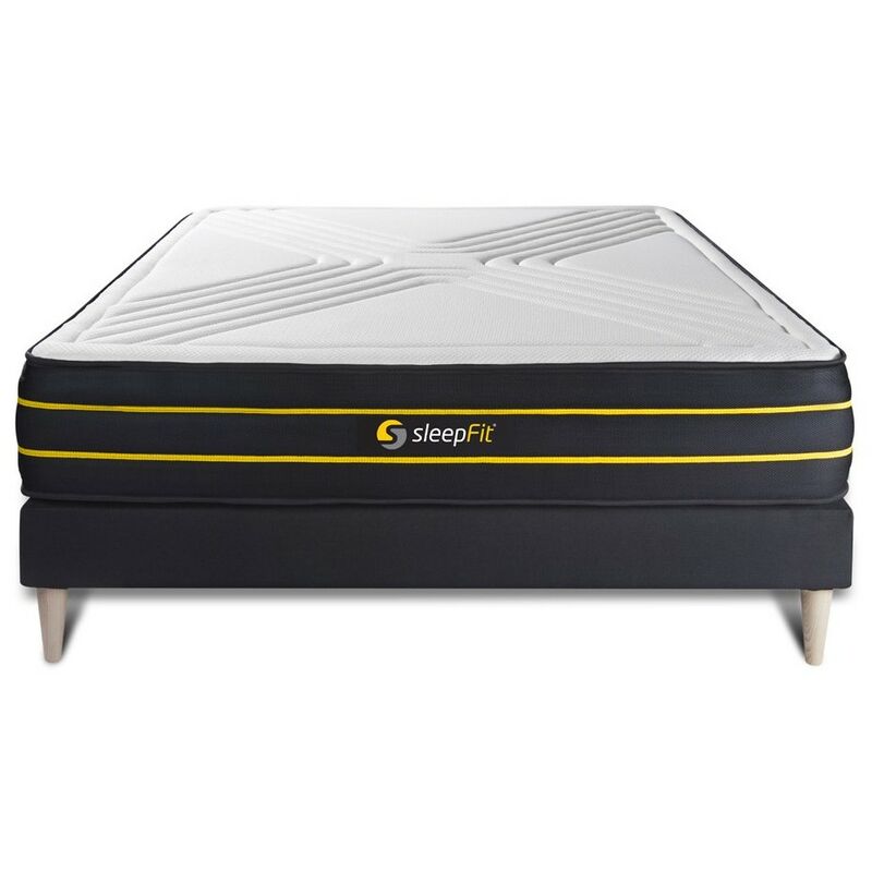 

Pack colchón ULTRA 180x210cm + Somier multiláminas, espuma viscoelástica y micromuelles ensacados , 7 zonas de confort