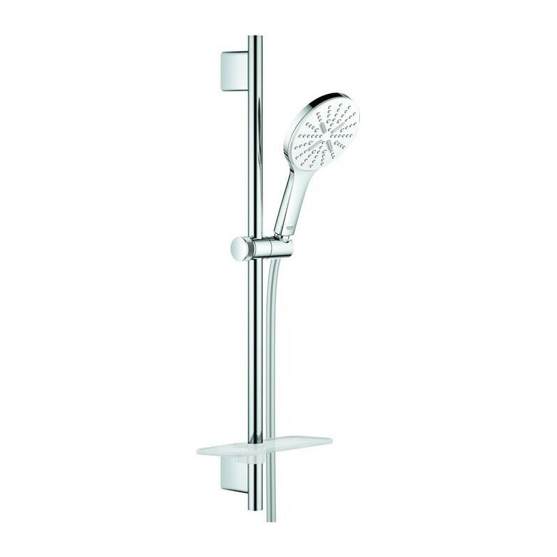 

Grohe - Conjunto de columna de ducha Rainshower 130 SmartActive 26576 600mm moon white / chrom