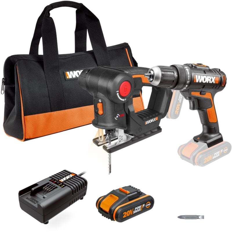 

Conjunto de controladores de perforación + rompecabezas Worx WX931 '