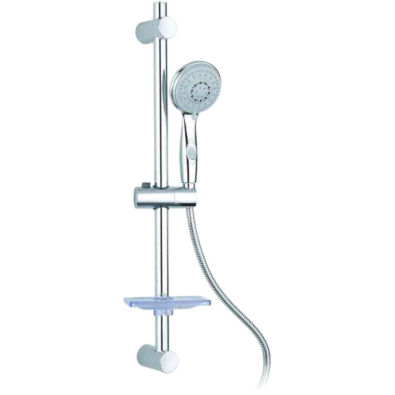 

Conjunto de ducha con alcachofa acero y abs 4 chorros mod. Orbit