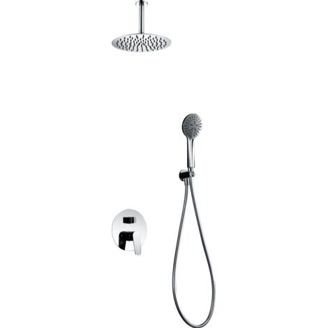 Conjunto de ducha empotrado monomando Bruselas
