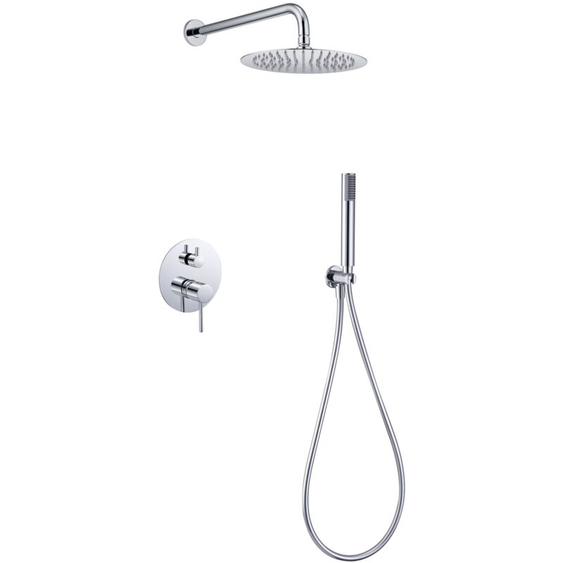 GPM039 monza Conjunto Grifo Ducha Monomando Empotrado Cromo - ref: GPM039 - Imex
