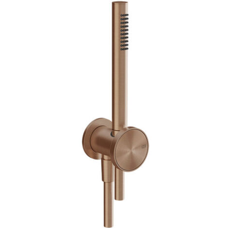 Conjunto de ducha Gessi Origini con codo de conexión mural,