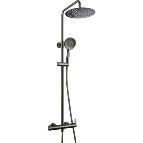 Conjunto de ducha telescópica INVERTER R TITANIO monomando