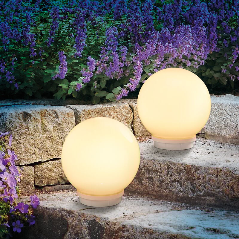 

Conjunto de esferas luminosas solares flotantes de 20 cm+mando a distancia para los 8 colores de luz 102130