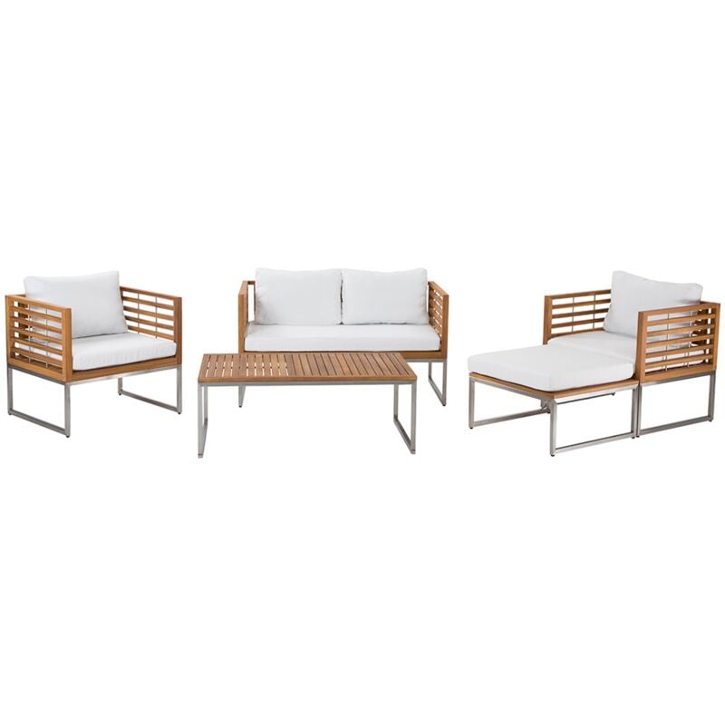 

Beliani - Conjunto de jardín de madera BERMUDA