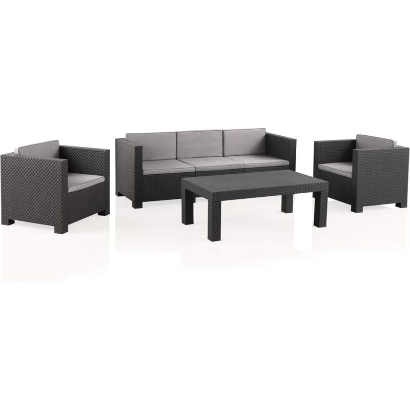 

Conjunto de jardin Set Diva Tropea Grafito