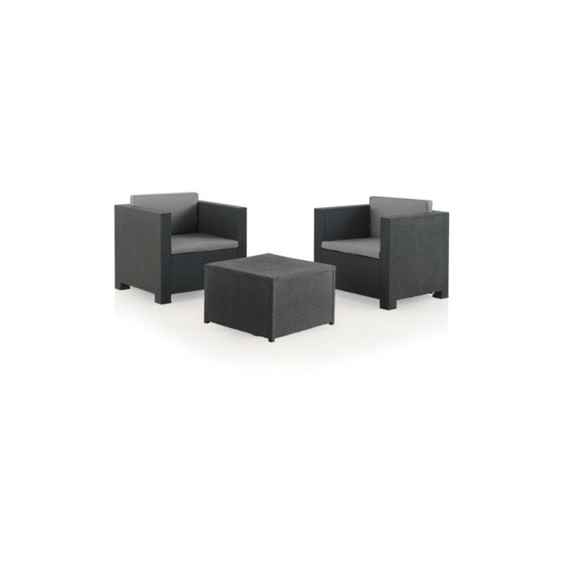 

Shaf - Conjunto de jardin Set Diva Tête A Tête Wengué