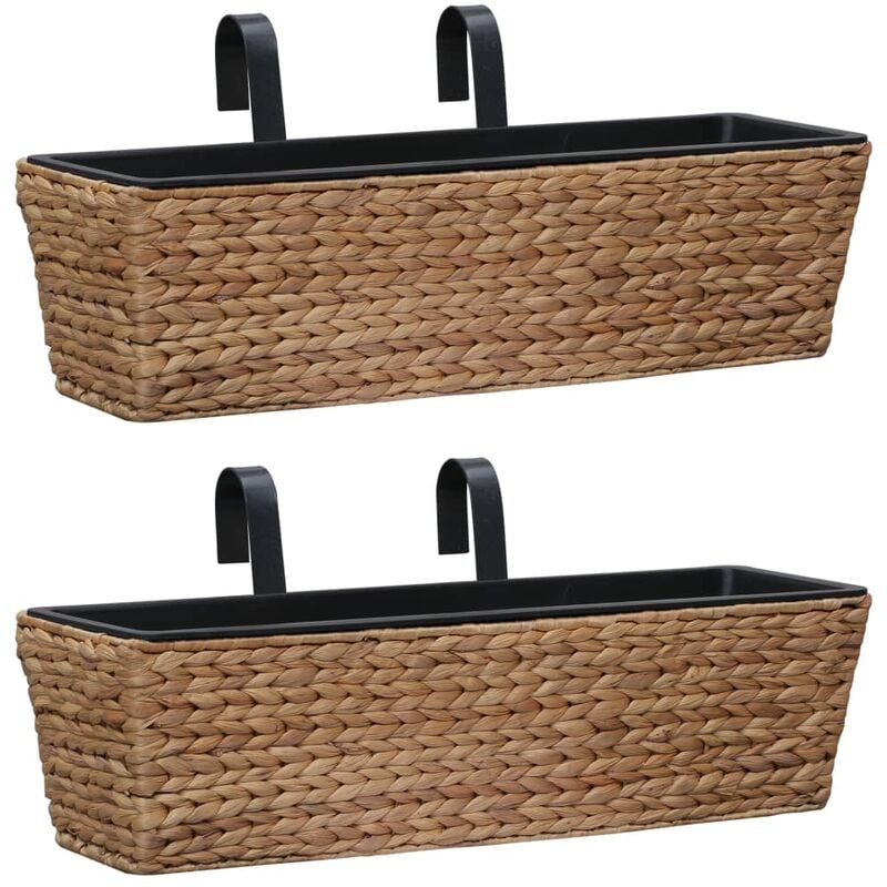

Conjunto de jardineras 2 unidades jacinto de agua