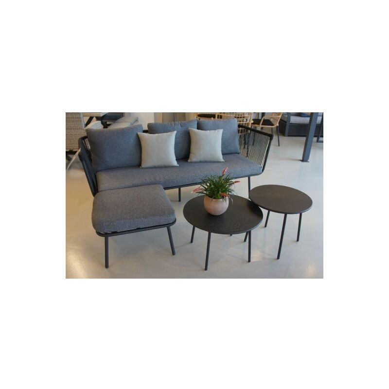

Mueble Jardin 193X72X75 Sofa Natuur Ac/Text Gr Sanjo 2 Mesas P