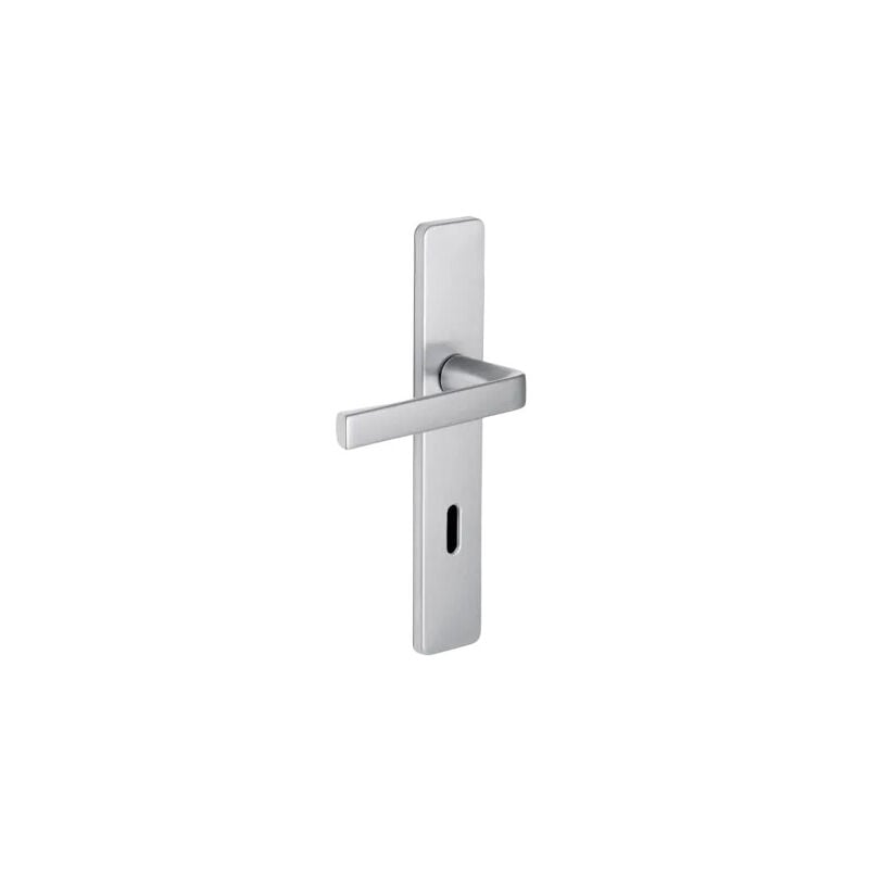 

Manilla Kasa con placa plateada, distancia entre ejes 195 mm, llave L