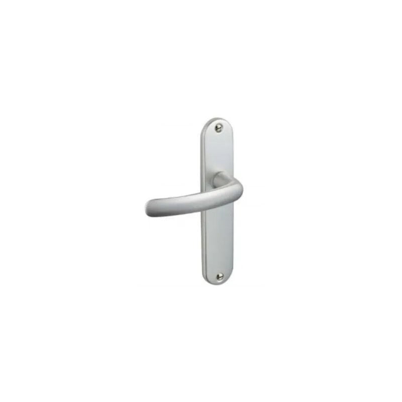 

Manilla económica con placa de plata, paso de 165 mm, caño de caña