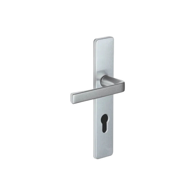 

Manilla Kasa con placa plateada, distancia entre ejes 195 mm, llave I