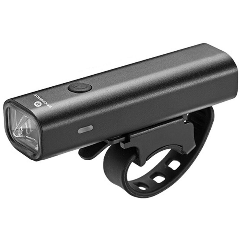 

Rockbros - Conjunto de luz LED de la bicicleta a prueba de agua la luz delantera y luz recargable USB bicicleta luz trasera Luz de bicicletas, Negro,