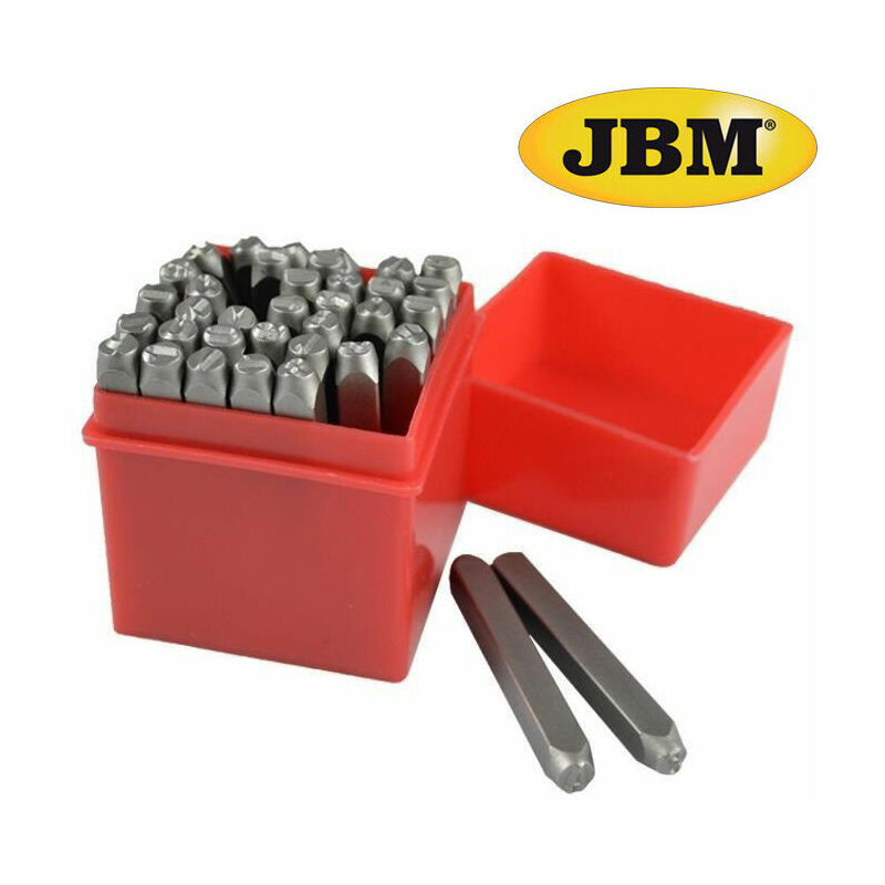

Conjunto De Matrices 36 Piezas Golpe Marcado ( Numeros Y Letras ) - Jbm