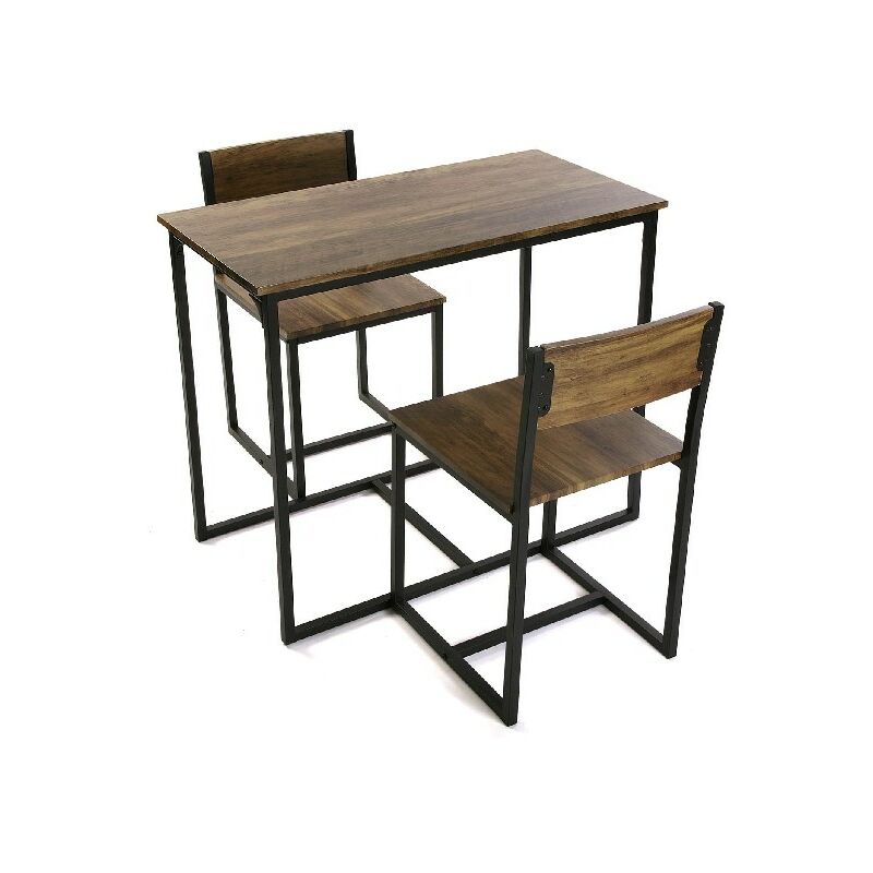 

Conjunto de Mesa con 2 Sillas Inge Madera MDF (45 x 75 x 89 cm)