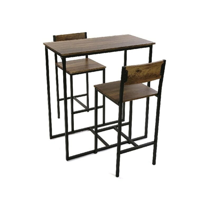 

Conjunto de Mesa con 2 Sillas Sena Madera MDF (45 x 97 x 89 cm)