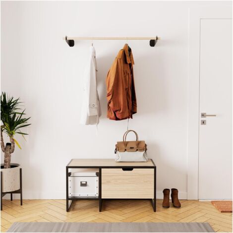 Conjunto de muebles de entrada WILKO banco + barra