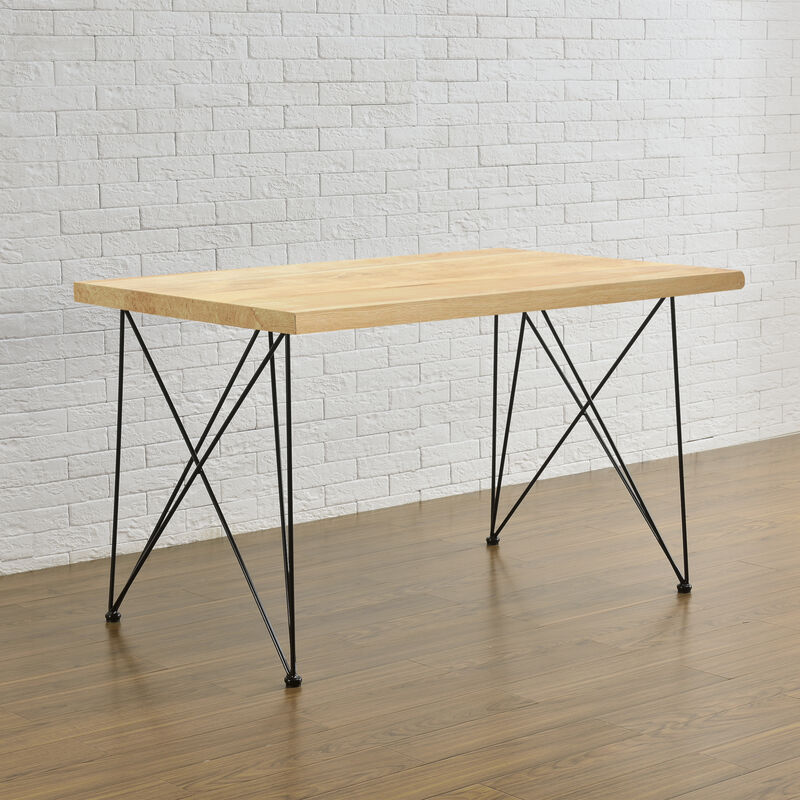 

[en.casa] - Conjunto de patas de mesa - Set de 2x patas - 62 x 22 x 72 cm - Base de muebles - DIY - Hágalo usted mismo - Pies de mesa - Protectores