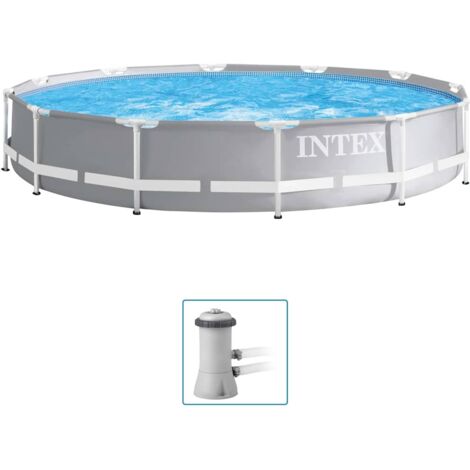 Conjunto de piscina Prism Frame Premium 366x76 cm INTEX