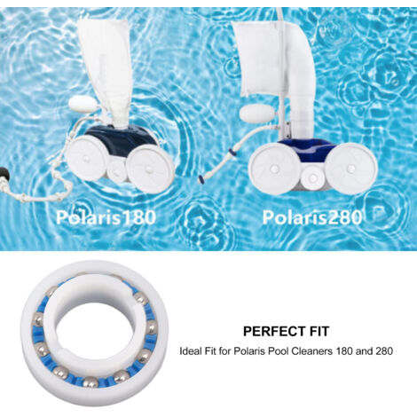 Conjunto de rodamientos de bolas C60 para limpiador de piscinas Polaris 180/280 - 4 piezas