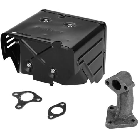 Conjunto de silenciador de generador eléctrico para motores de gasolina Honda GX340, GX390, 182F y 188F
