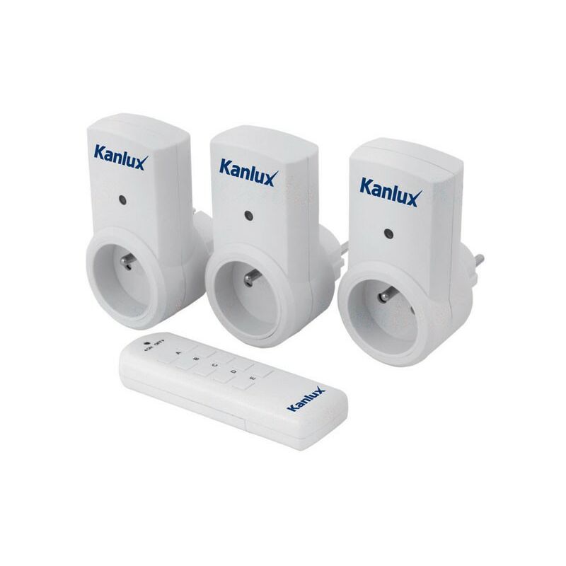 

Conjunto de tres salidas de radio controladas.