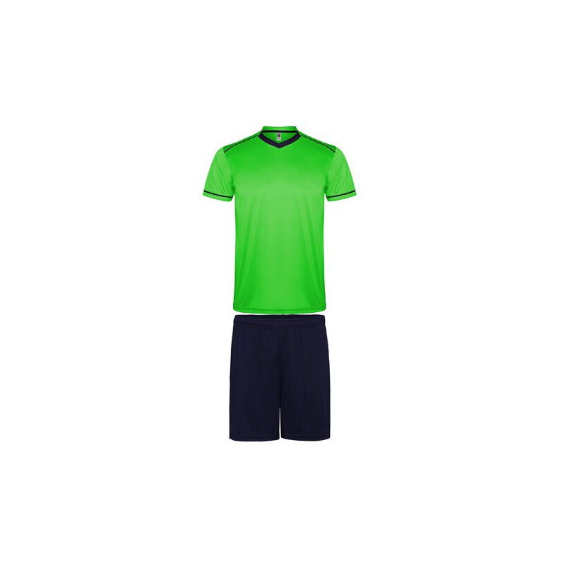 

Conjunto deportivo de camiseta y pantalón UNITED CJ0457 | 8 - Verde Fluor/Marino