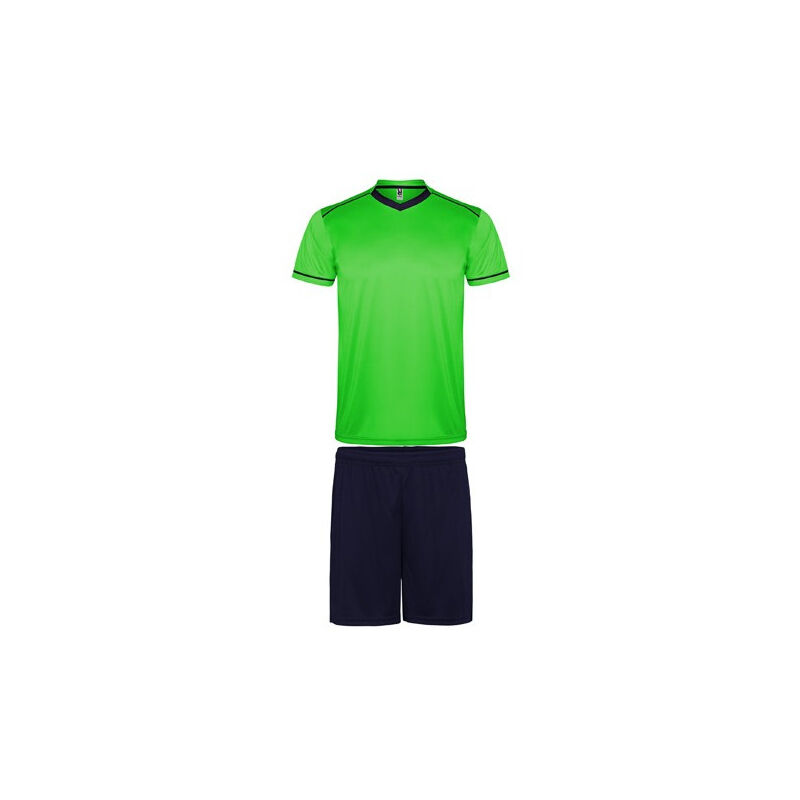

Conjunto deportivo de camiseta y pantalón UNITED CJ0457 | XL - Verde Fluor/Marino