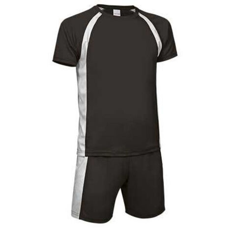 Conjunto deportivo Maracana 6/8 niño Negro/Blanco