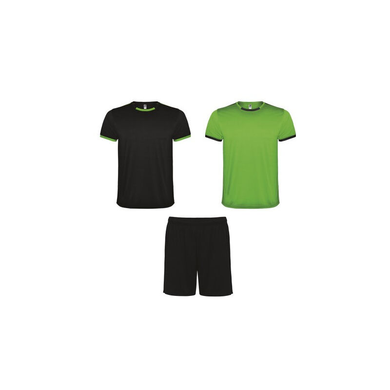 

Roly - Conjunto deportivo unisex compuesto RACING CJ0452 | XL - Lima/Negro