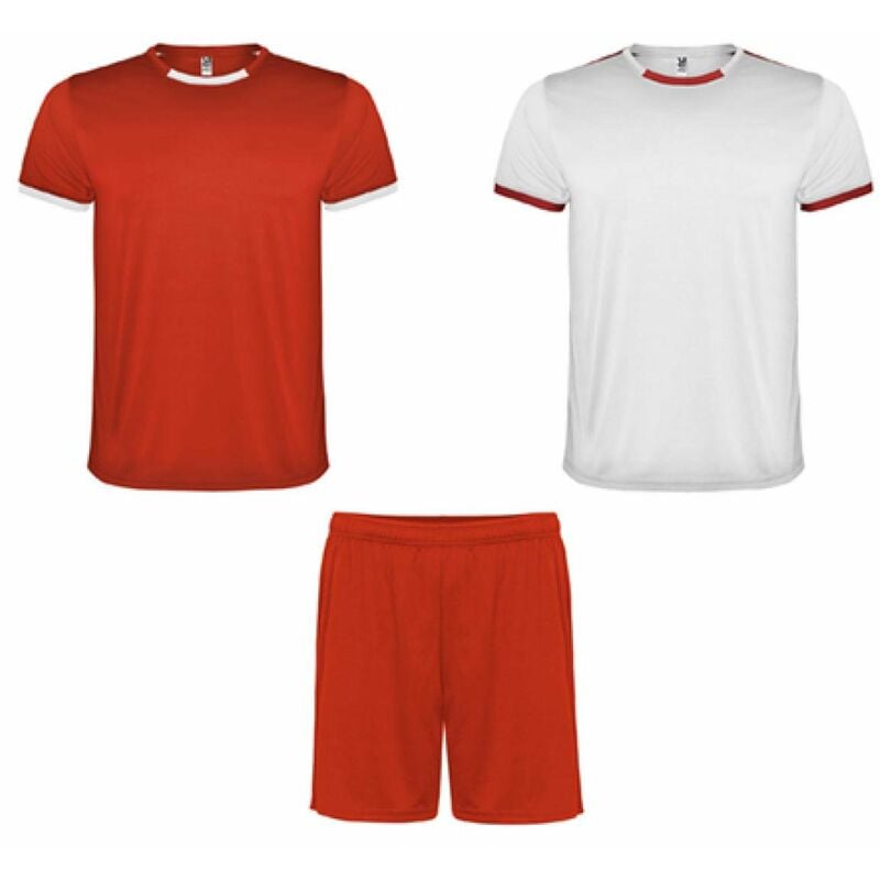 

Conjunto Deportivo Unisex Racing CJ0452020105 Blanco/Rojo 12 Años