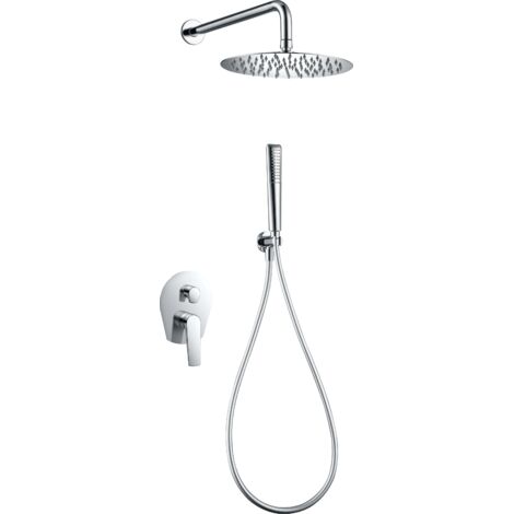 Conjunto ducha monomando empotrado Delos