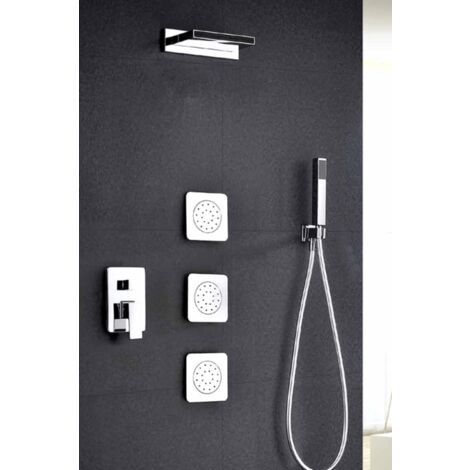Conjunto ducha monomando empotrado Formentera - IMEX
