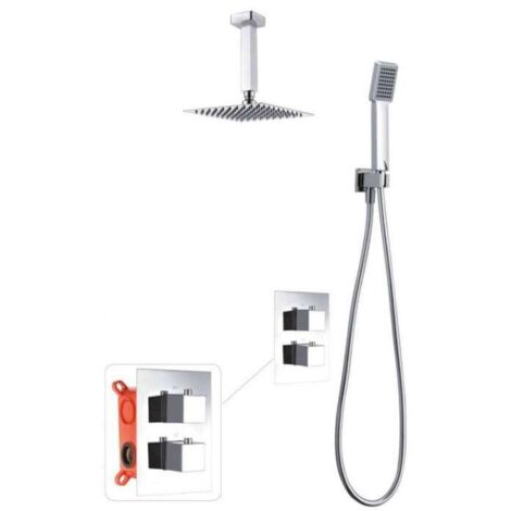 Conjunto ducha monomando empotrado Málaga - IMEX