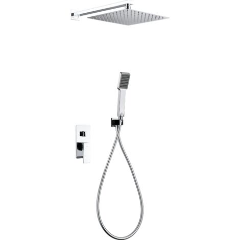 Conjunto ducha monomando empotrado Pisa