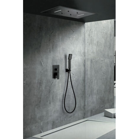 Conjunto ducha monomando empotrado Sumatra con pre IMEX GTS019-P/NG