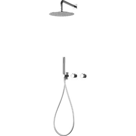 Conjunto ducha termostático empotrado Tíbet