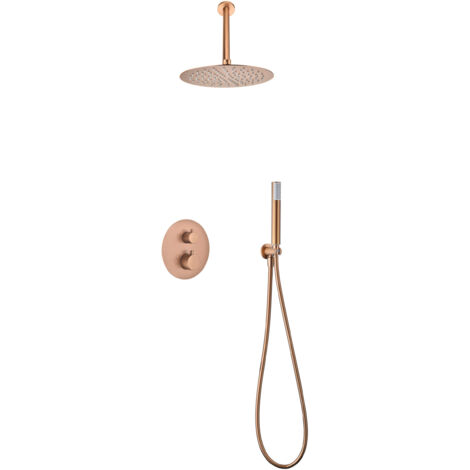 Conjunto ducha termostatico empotrado Tívoli orc