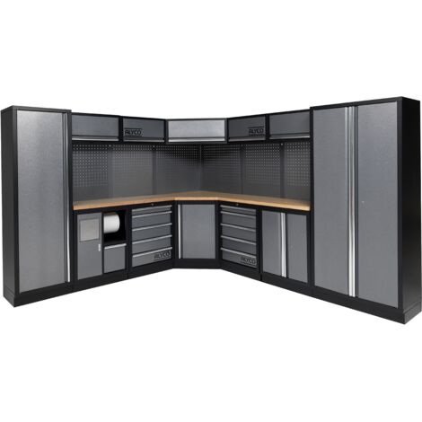 CONJUNTO ESQUINERO 7 MOD. DE MADERA