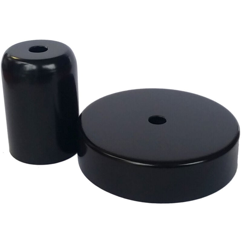 

Cordndor - Conjunto florón y enfilaje decorativos negro Cordón D'or