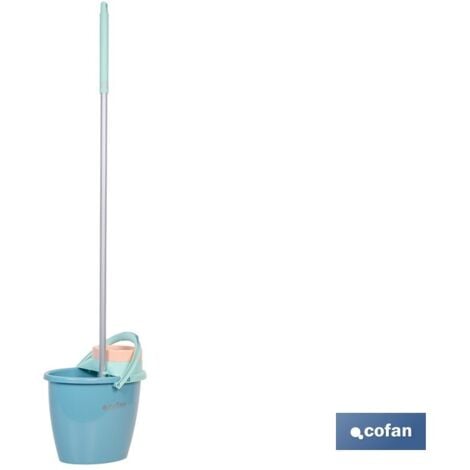 CONJUNTO FREGONA+CUBO ESCURRE  FÁCIL MODELO MARIEL14L 37x40x29 cm